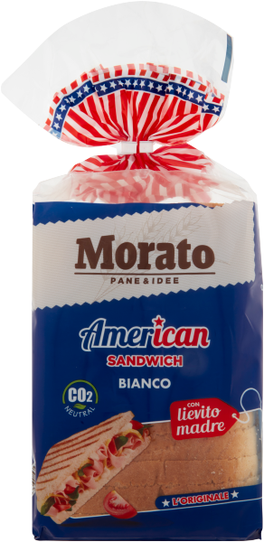 MORATO BREAD AMERICAN SANDWICH CLASSICO 550 GR (9 in a box)