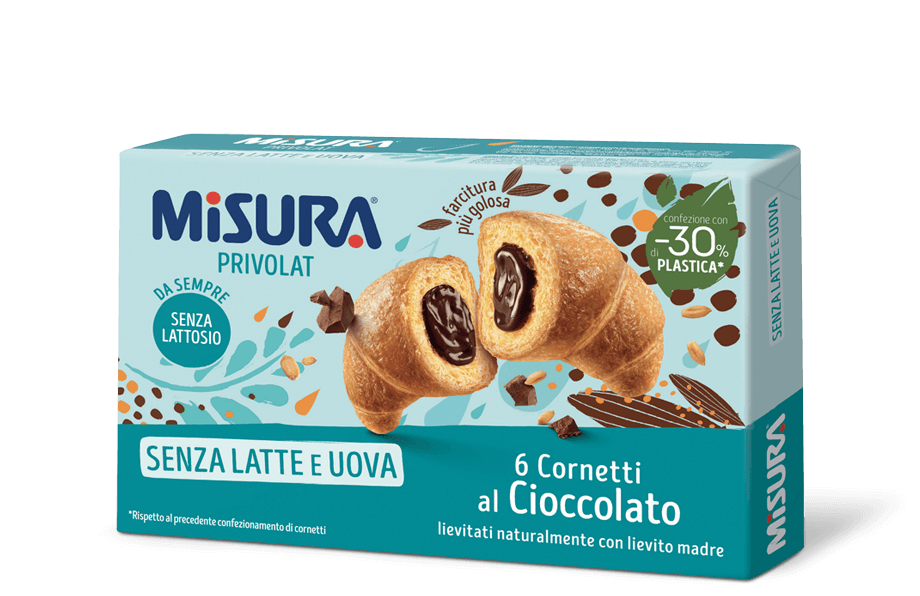 MISURA PRIVOLAT CORNETTI CHOCOLATE X6 290 GR (8 in a box)