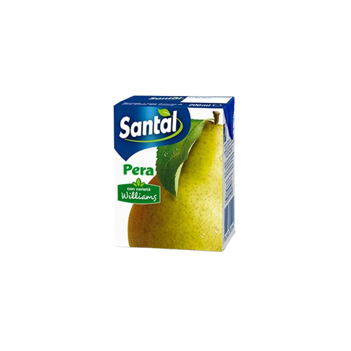 SANTAL NETTARE FRUIT JUICE MINI PEAR BRICK 200 ML X3 (8 IN A BOX)