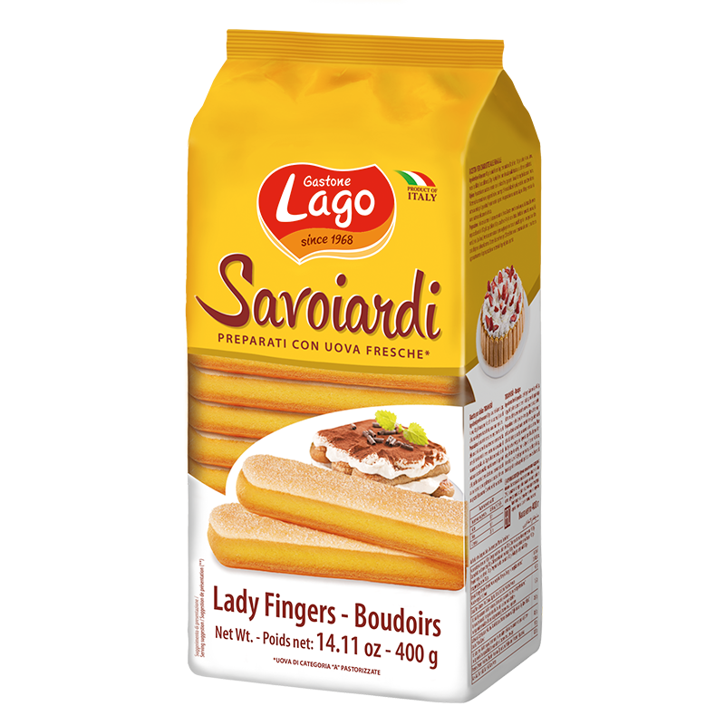 ELLEDI BISCOTTI SAVOIARDI 400 GR (10 in a box)