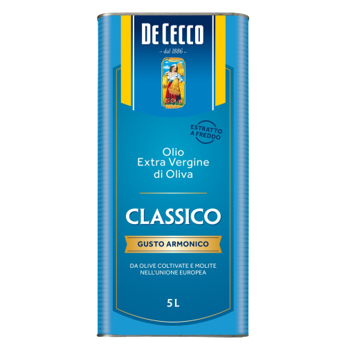 DE CECCO EXTRA VIRGIN OLIVE OIL CLASSIC 5 LT (2 in a box )
