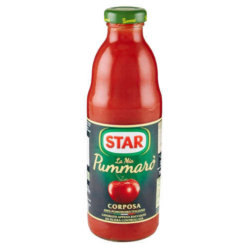STAR PUMMARO' PASSATA CORPOSA DI POMODORO 700 GR (12 in a box)