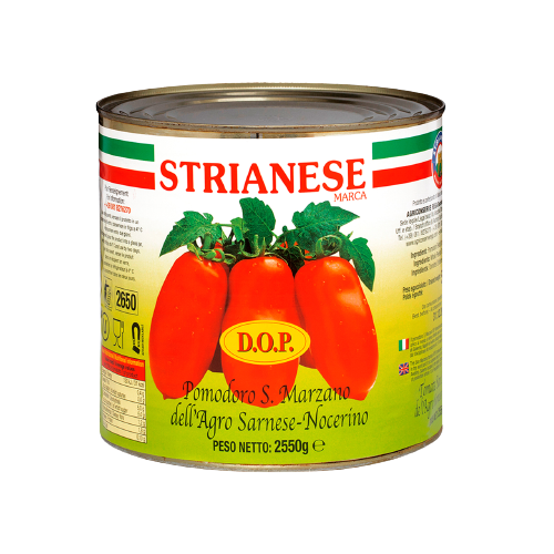 STRIANESE POMODORO SAN MARZANO D.O.P. TIN 2.55 KG (6 in a box)