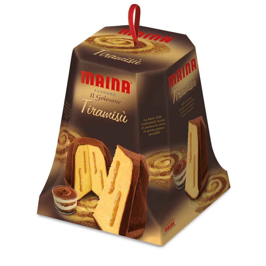 MAINA PANDORO TIRAMISU' 750 GR (12 in a box)