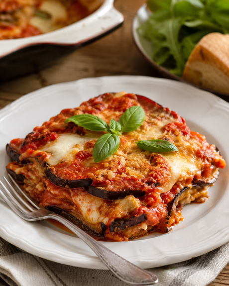 🍆 Classic Italian Aubergine Parmigiana