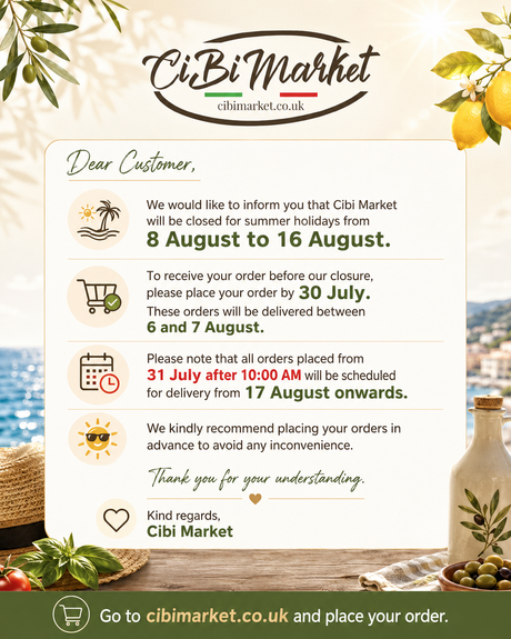 Summer Closure Notice