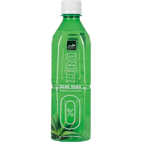TROPICAL DRINK ZERO ALOE VERA PET 500 ML (12 in a box)