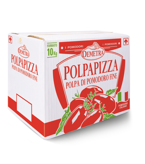DEMETRA POLPA DI POMODORO FINE POLPAPIZZA BAG 10 KG (1 in a box)