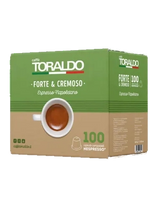 TORALDO COFFEE CAPSULES NESPRESSO FORTE E CREMOSO ESPRESSO NAPOLETANO X100 (6 in a box)