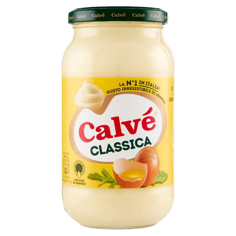 CALVE' MAYONNAISE CLASSIC JAR 450 ML (12 in a box)