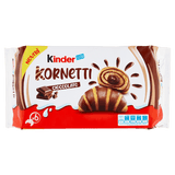KINDER CROISSANT KORNETTI CHOCOLATE X6 252 GR (12 in a box)