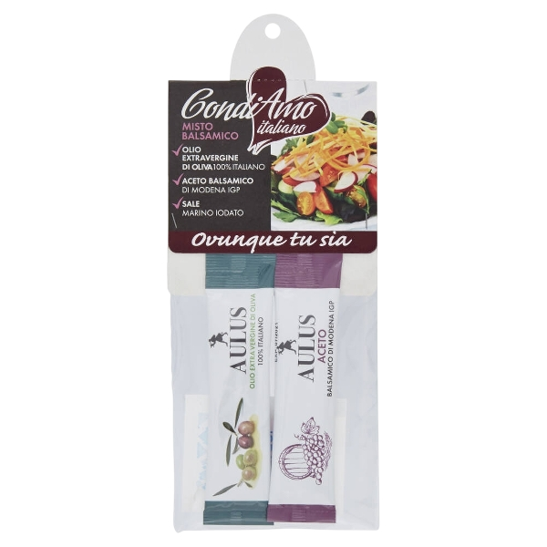 CONDIAMO EXPO BALSAMIC MIX TRIS VINEGAR/OLIVE OIL/SALT 20 GR (24 in a box)