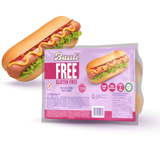 BAULI BREAD PANINI PER HOT DOG GLUTEN FREE X2 150 GR (9 in a box)