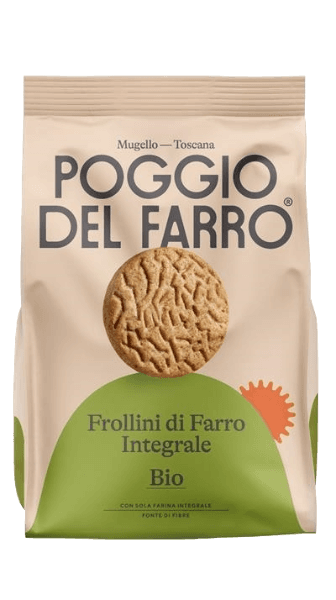 POGGIO DEL FARRO BISCOTTI WHOLEMEAL FARRO 250 GR (12 in a box)
