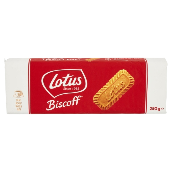 LOTUS BISCUITS BISCOFF 250 GR (10 in a box)