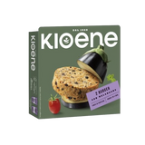 KIO ENE VEGETABLES BURGER EGGPLANTS X2 200 GR (6 in a box)