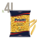 POIATTI PASTA DI SEMOLA PENNE RIGATE N.41 1 KG (12 in a box)
