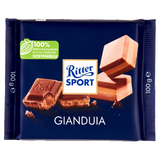 RITTER SPORT CHOCOLATE BAR GIANDUIA 100 GR (13 in a box)