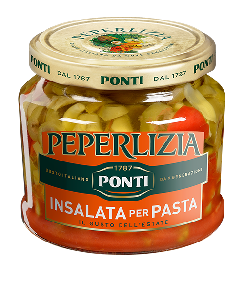 PONTI PEPERLIZIA INSALATA FOR PASTA 370 GR (12 in a box)