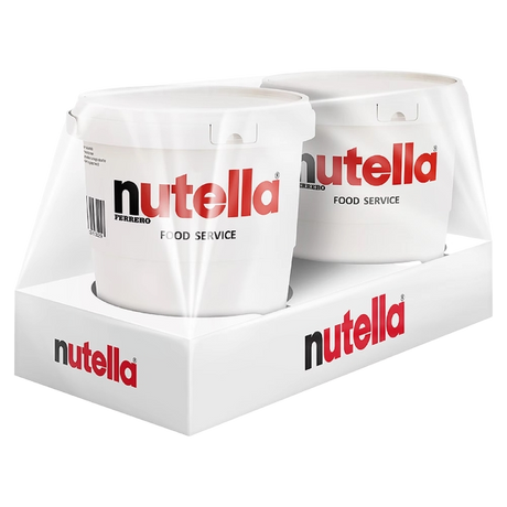 NUTELLA SPREAD HAZELNUT CREAM ORIGINAL BUCKET 3 KG (2 in a box)