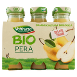 VALFRUTTA BIO FRUIT JUICE PERA GLASS 125 ML X6 (8 in a box)