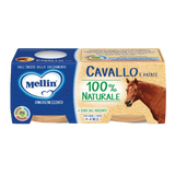MELLIN HOMOGENIZED MEAT HORSE 80 GR X2 (12 IN A BOX)
