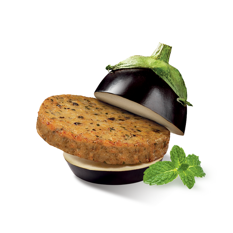 KIO ENE VEGETABLES BURGER EGGPLANTS 200 GR (6 in a box)