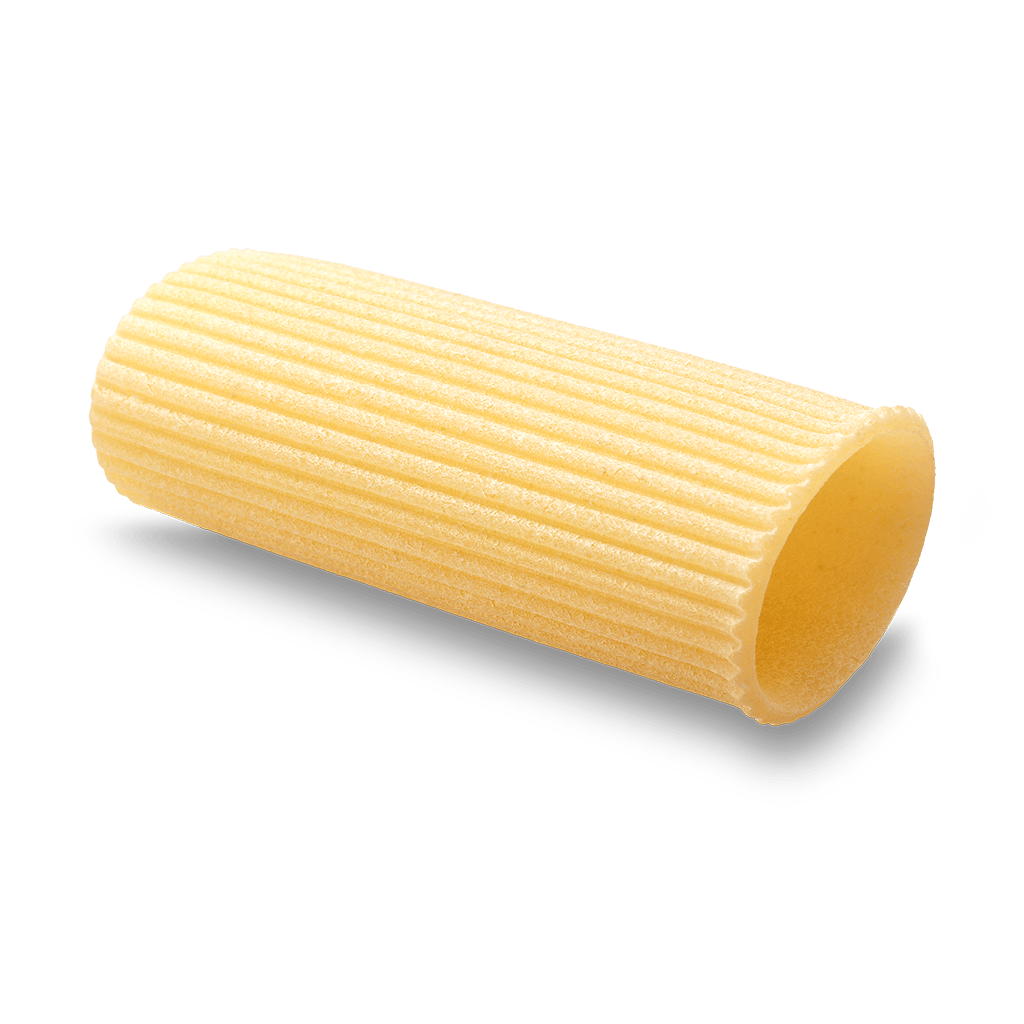 DE CECCO PASTA DI SEMOLA FORMATI SPECIALI RIGATONI NAPOLETANI N.124 500 GR (12 in a box)