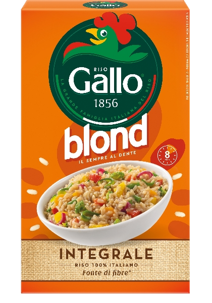 GALLO RICE BLOND WHOLEMEAL INTEGRALE 500 GR (12 in a box)
