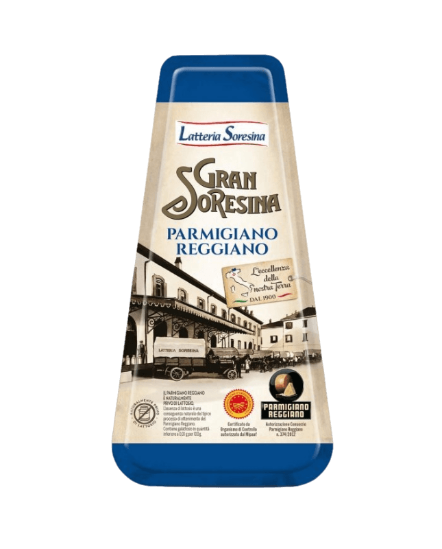 SORESINA CHEESE PARMIGIANO REGGIANO D.O.P. CLOVE 200 GR (15 in a box)