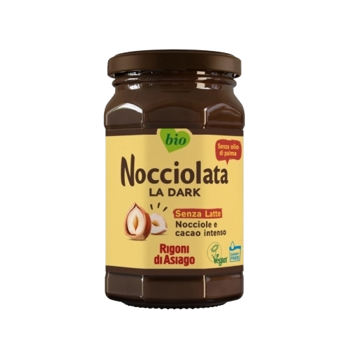RIGONI SPREAD CREAM NOCCIOLATA DARK WITHOUT MILK 650 GR (6 in a box)