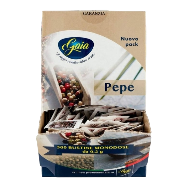 GAIA EXPO BLACK PEPPER GROUND MONOPACK X500 0.2 GR (1 in a box)