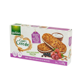 GULLON BISCOTTI CUOR DI CEREALE YOGURT AND RED FRUITS X5 220 GR (8 in a box)