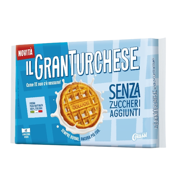COLUSSI BISCOTTI GRAN TURCHESE SUGAR FREE X6 340 GR (12 in a box)