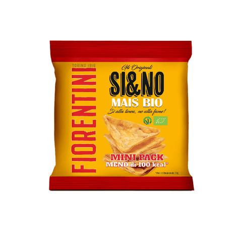 FIORENTINI ORGANIC SI&NO SNACK CORN MULTIPACK X6 120 GR (8 in a box)