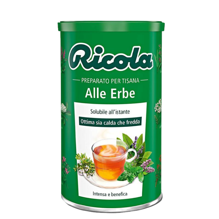 RICOLA SOLUBLE INFUSION POWDER HERBAL TEA 200 GR (12 in a box)