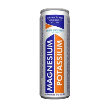 MAGNESIUM & P0TASSIUM DRINK BENESSERE ATTIVO CANS 250 ML (24 in a box)