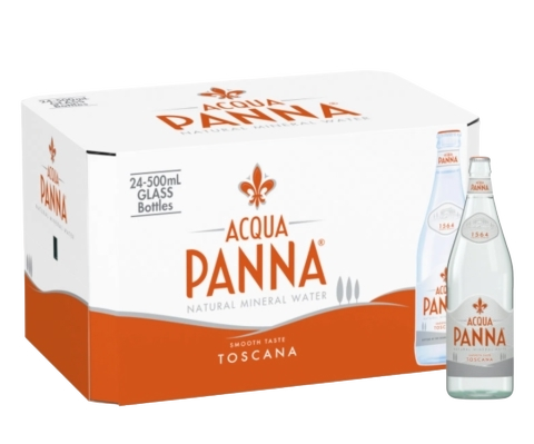 ACQUA PANNA STILL WATER GLASS 500 ML (24 in a box)