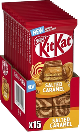 KIT KAT CHOCOLATE BAR SALTED CARAMEL 99 GR (15 in a box)