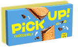 BAHLSEN BISCOTTI PICK UP CHOCO & MILK X4 112 GR (20 in a box)