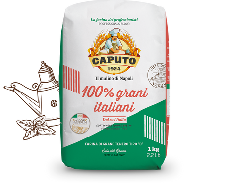 CAPUTO FLOURS ITALIANA TYPE "0" 1 KG (10 in a box)