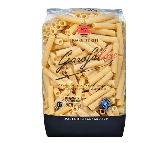 GAROFALO PASTA DI GRAGNANO IGP SIGARETTE ZITI N.57 500 GR (16 in a box)