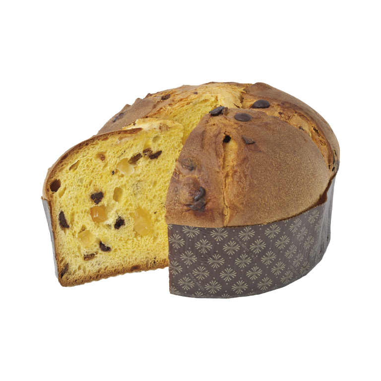 GIOVANNI COVA PANETTONE PEARS AND CHOCOLATE WRAPPED 1 KG (6 in a box)
