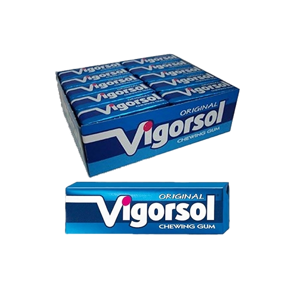 VIGORSOL CHEWING GUM ORIGINAL STICK 60 GR (40 in a box)