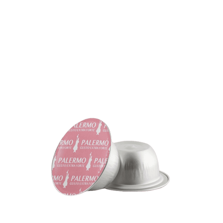 BIALETTI COFFEE CAPSULES ESPRESSO PALERMO EXTRA FORTE  X16 153 GR (8 in a box)