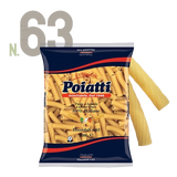POIATTI PASTA DI SEMOLA ELICOIDALI N.63 1 KG (12 in a box)