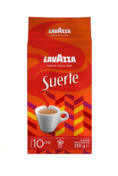 LAVAZZA COFFEE GROUND SUERTE 250 GR X2 (10 in a box)