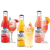 SANTAL APERITIF ZERO FRUITZ! PEACH MIX GLASS 20 CL X2 (6 in a box)