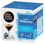NESCAFE' COFFEE CAPSULES DOLCE GUSTO SHAKERATO X16 152 GR (3 in a box)