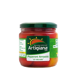ARTIGIANA SUD PEPPERS ROASTED IN BRINE 400 GR (6 in a box)